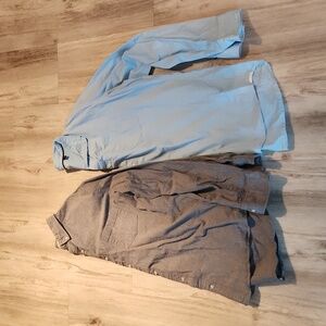 Hawker Rye Men's Long Sleeve Button Down Shirt Bundle